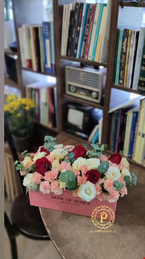باکس گل  مستطیل کد00105