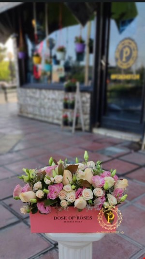 باکس گل مستطیل کد00106