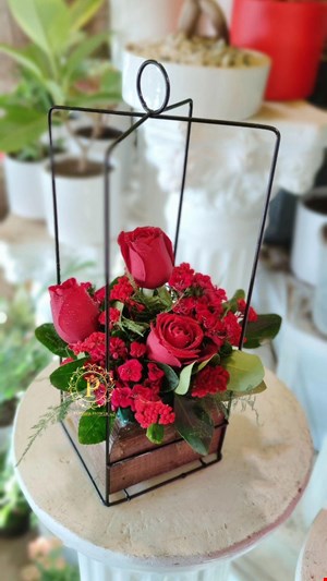 باکس گل  فلزی کلاسیک کد00103