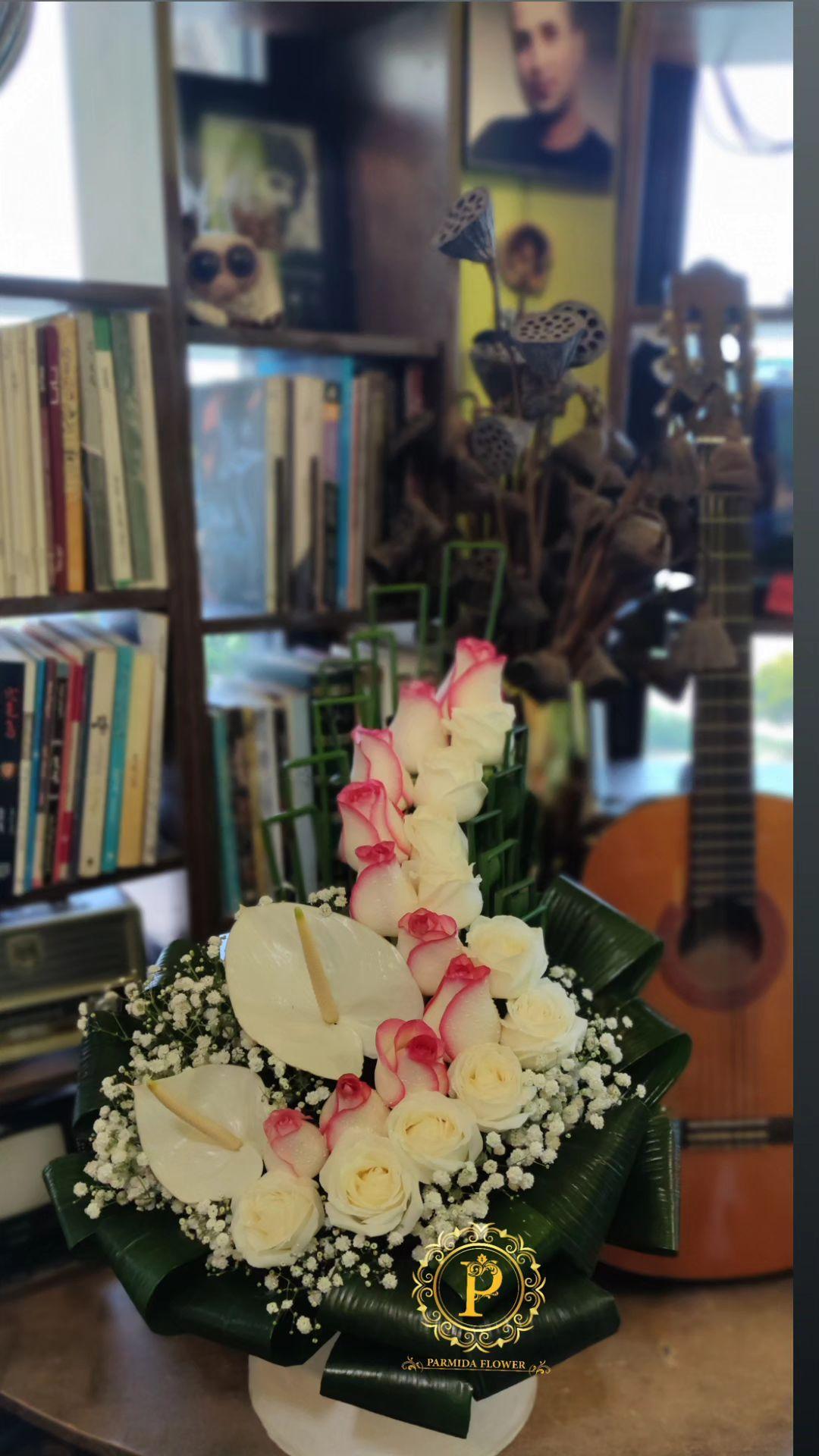 آنتریوم،رز،عروس