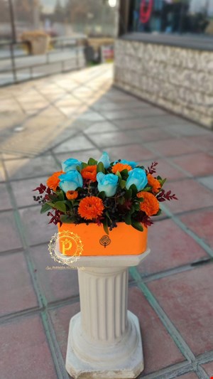 باکس گل  مستطیل مخمل کد00130