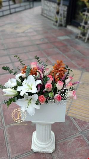باکس گل  مستطیل مخمل کد00139