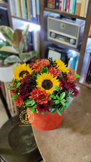 باکس گل  گرد مخمل کد00143