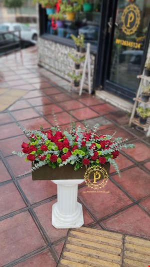 باکس گل مستطیل مخمل کد00145
