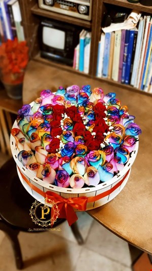 باکس گل چوبی کد00171