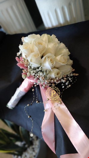 دسته گل عروس کد 00203
