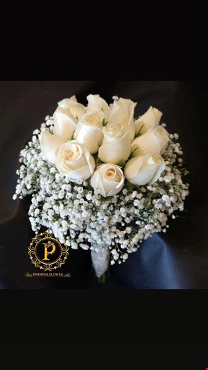 دسته گل عروس کد00209
