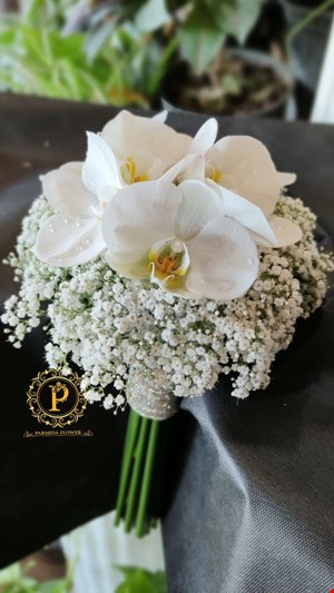دسته گل عروس کد00212