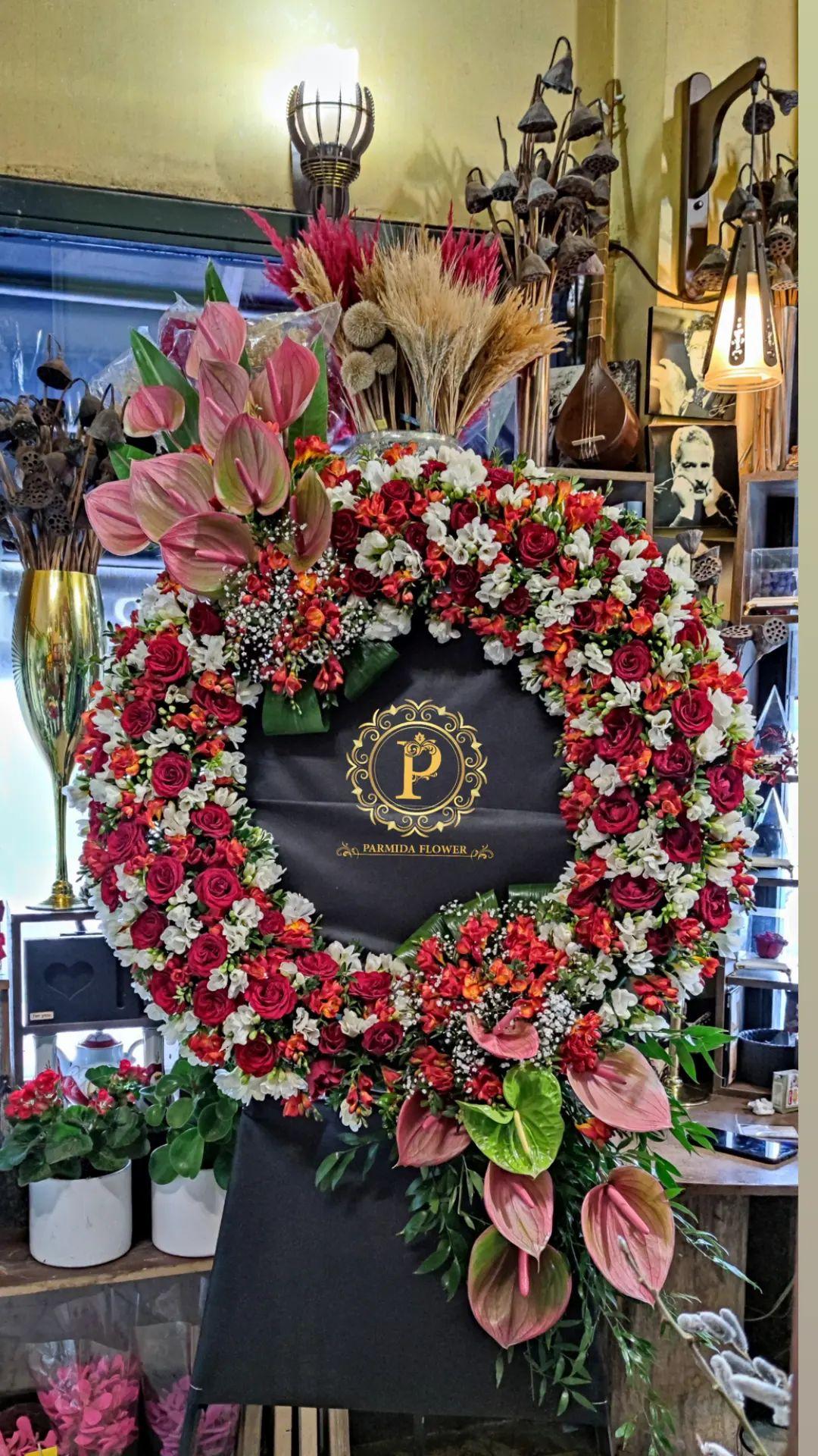 رز،فرزیا،آنتریوم،عروس