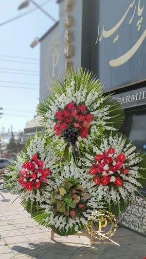 تاج گل 4تیکه کد00412