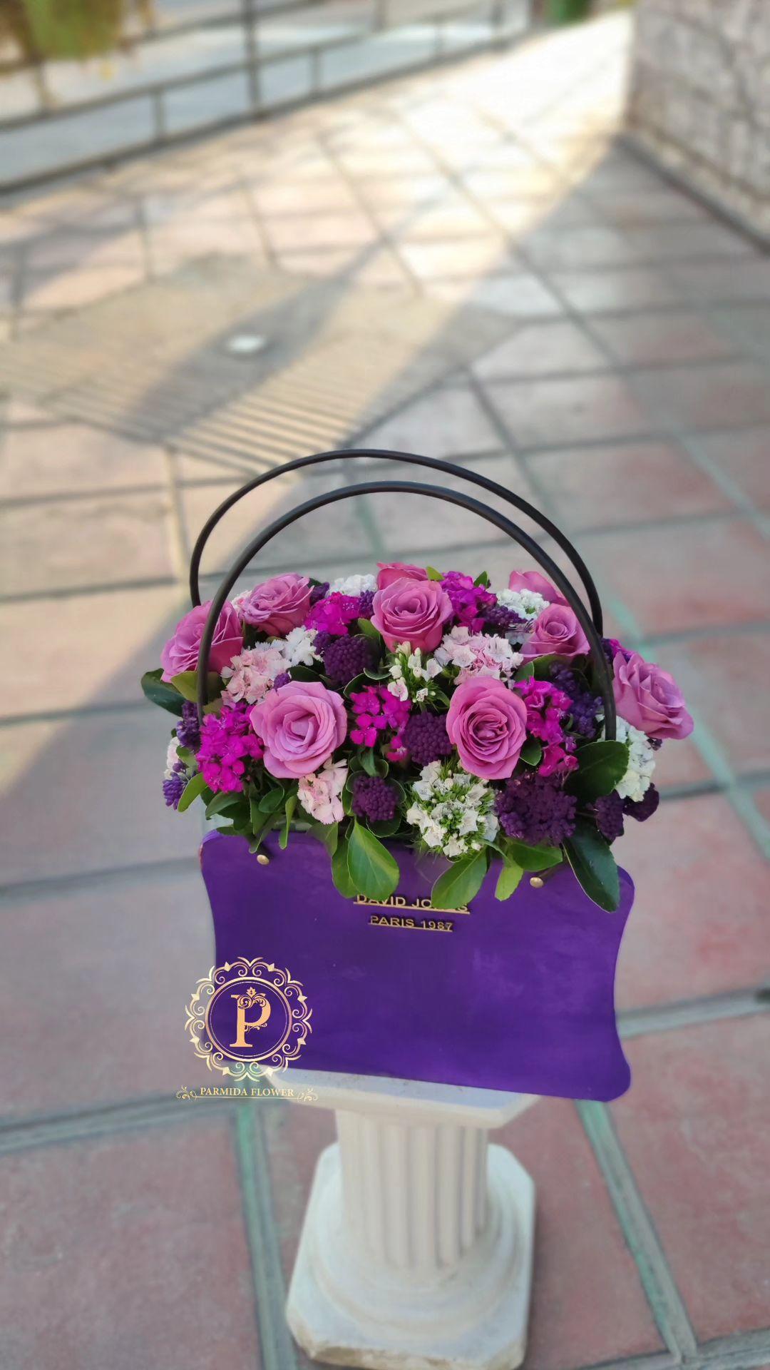 رز،قلم فور،گل خشک