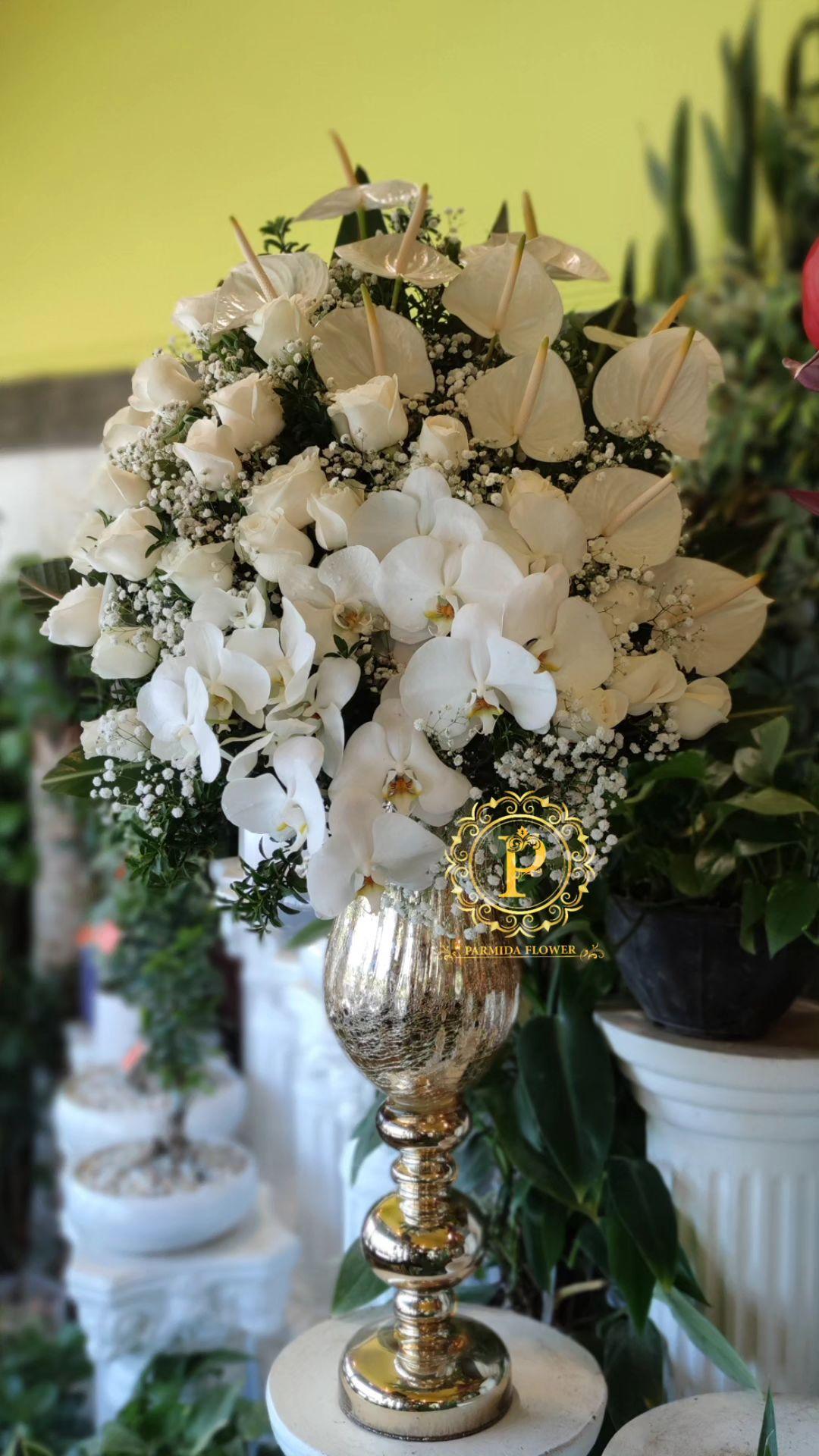 رز آنتریوم ارکیده عروس