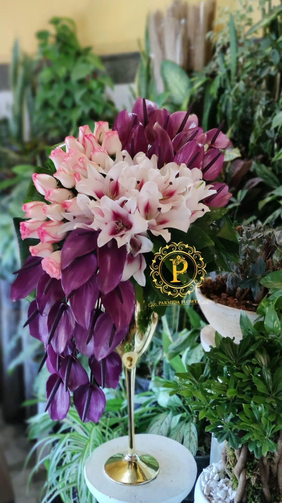 رز لیلیوم آنتریوم 