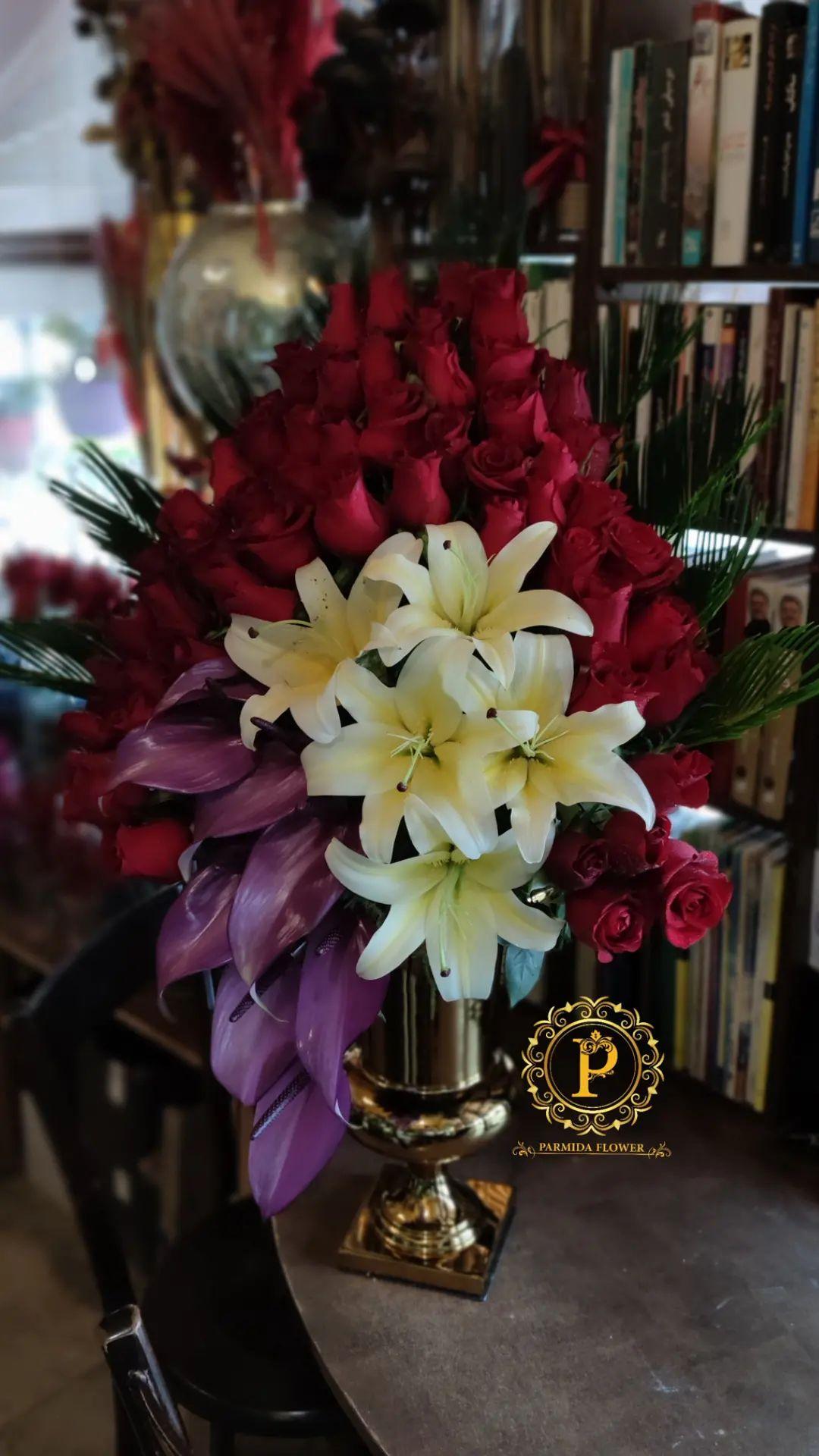 رز لیلیوم آنتریوم 